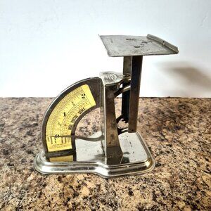 Antique Triner Ideal Postal Scale, Patented 1904, Made In USA